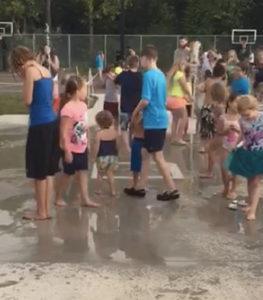 bolivar-splash-pad Woods Donates for Bolivar Splash Pad
