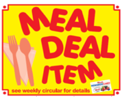 mealdeal1 Woods Supermarket Meal Deal Tag