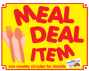 Woods Supermarket Meal Deal Tag