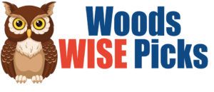 Woods Wise Pick Logo with Owl